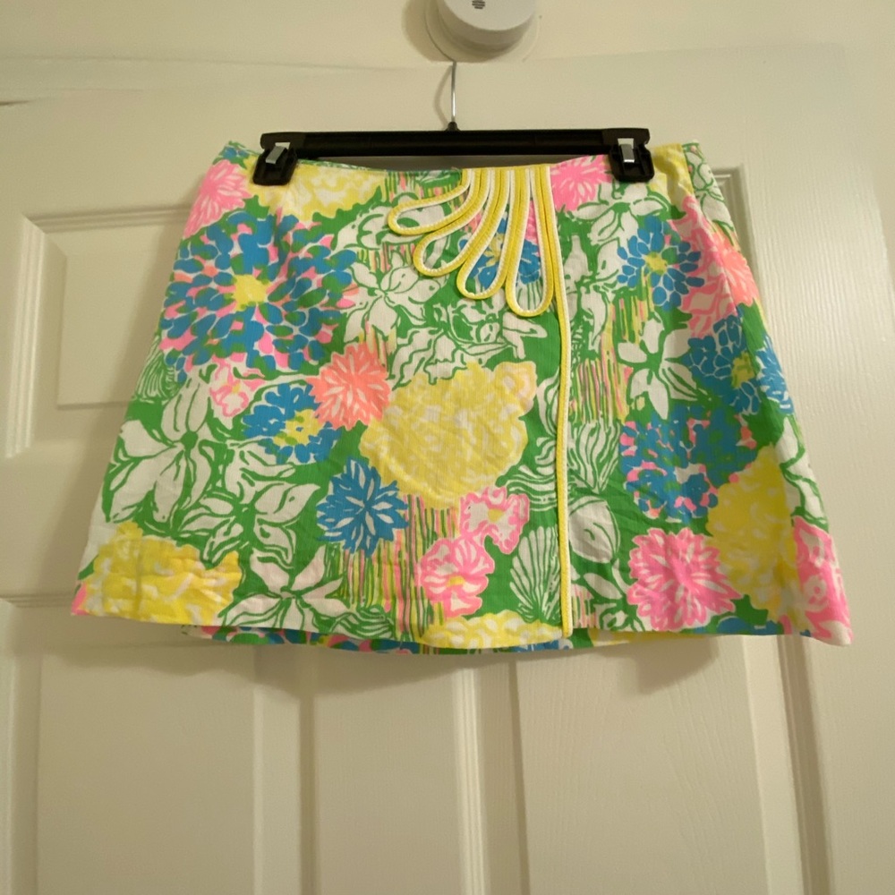 Lilly Pulitzer Hibiscus Stroll Jasmine Skort
